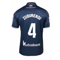 Stroje piłkarskie Real Sociedad Martin Zubimendi #4 Koszulka Wyjazdowej 2023-24 Krótki Rękaw